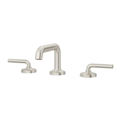 Pfister LG49-TNTK Brushed Nickel Two Handle Widespread Bathroom Sink Faucet