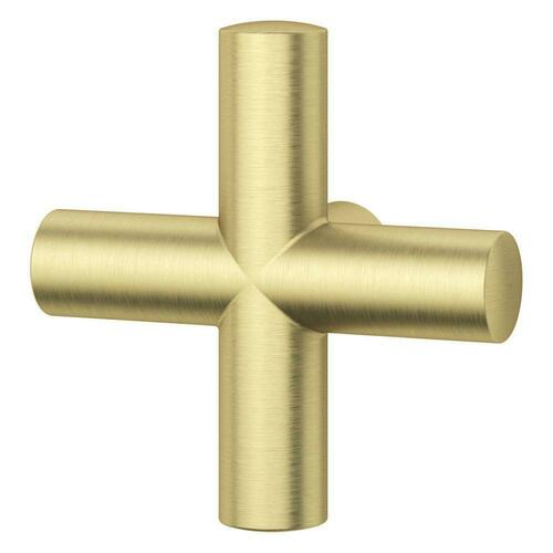 Pfister HHL-016TNTBG Brushed Gold Metal Cross Handle - 2-5/16 in.