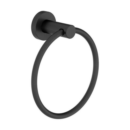 Symmons 353TR-MB Matte Black Round Closed Towel Ring