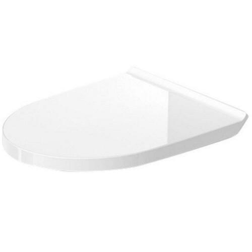 Duravit 0025290000 White Elongated Closed Front Toilet Seat with Cover