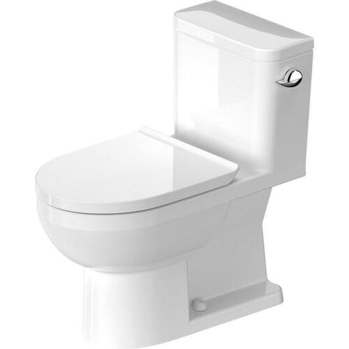 Duravit 21950100U3 1.28 GPF Elongated One-Piece Toilet - White