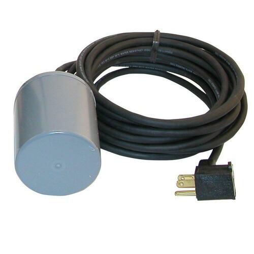 Zoeller 10-0063 20 ft. 13A Plastic 115V Pump Switch for N Models 53-59, 98, 137-140, 264-282