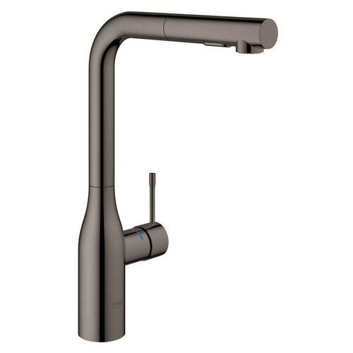 Grohe 30271A00 Hard Graphite Single Handle Pull-Out Kitchen Faucet