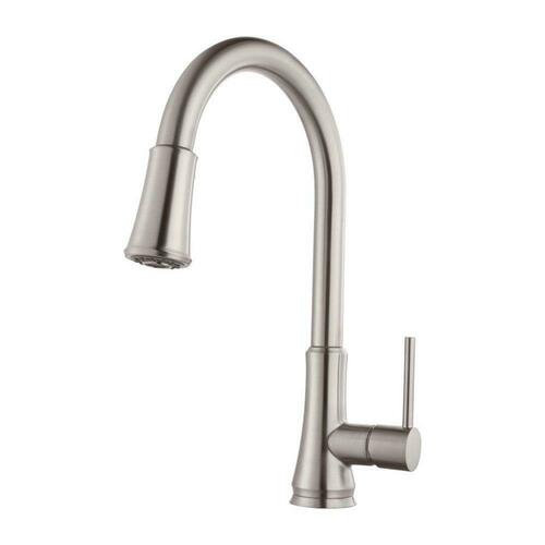 Pfister G529-PF2S Stainless Steel Single Handle Pull-Down Kitchen Faucet