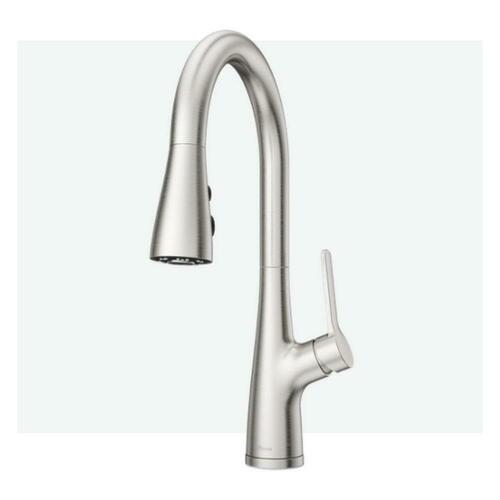 Pfister LG529-NES Stainless Steel Single Handle Pull Down Kitchen Faucet