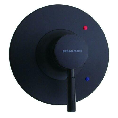 Speakman CPT-1000-UNI-MB Matte Black Single Handle Pressure Balancing Valve Trim