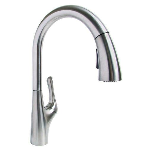 Speakman SB-2142-SS Stainless Steel Single Handle Pull Down Kitchen Faucet
