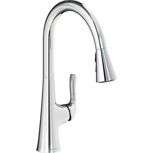 Elkay LKHA1041CR Chrome Single Handle Pull Down Kitchen Faucet