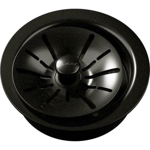 Elkay LKPDQD1CA Caviar Plastic Disposer Flange with Basket Strainer Stopper