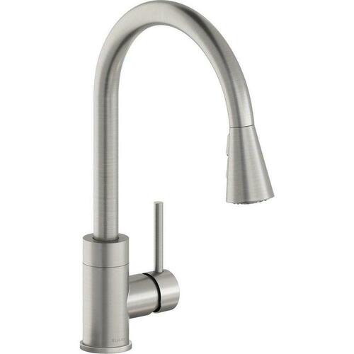 Elkay LKAV3031LS Lustrous Steel Single Handle Pull Down Kitchen Faucet