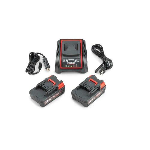 Ridge Tool 66013 18V 2.0AH Lithium-ion Battery Charger