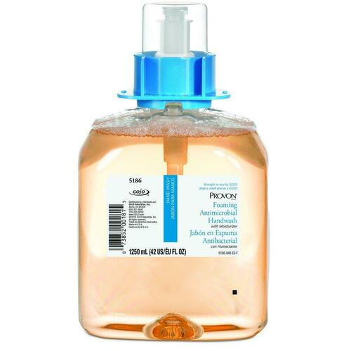 Gojo 5186-04 Fresh Fruit Scent Foam Hand Wash 1250ml with Moisturizers (Case of 4)