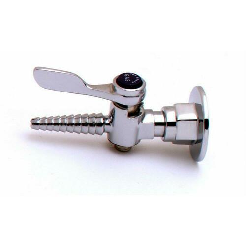 T&S Brass BL-4250-01 Lab Panel Flange with Hose Cock, 3/8