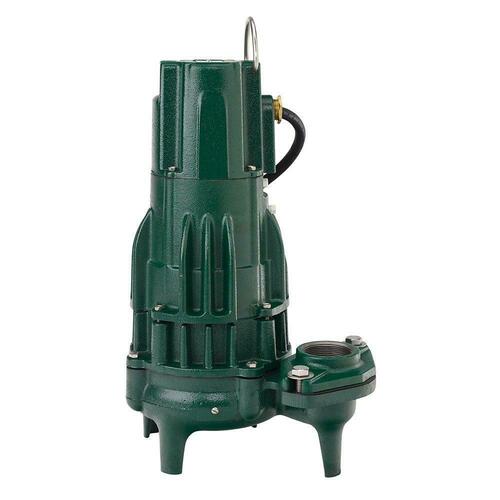 Zoeller 292-0002 1/2 HP 115V Cast Iron Non-Automatic Effluent Pump