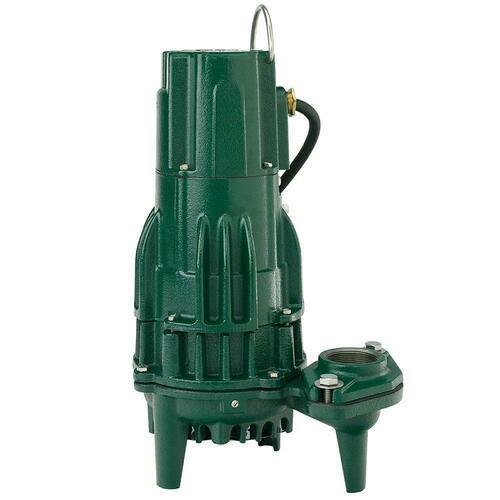 Zoeller 163-0002 1/2 HP 115V Cast Iron Submersible Effluent Pump