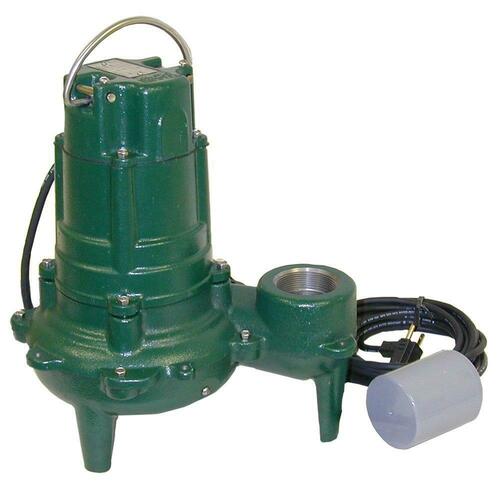 Zoeller 270-0005 1 HP 115V Sewage Pump with Variable Float Switch