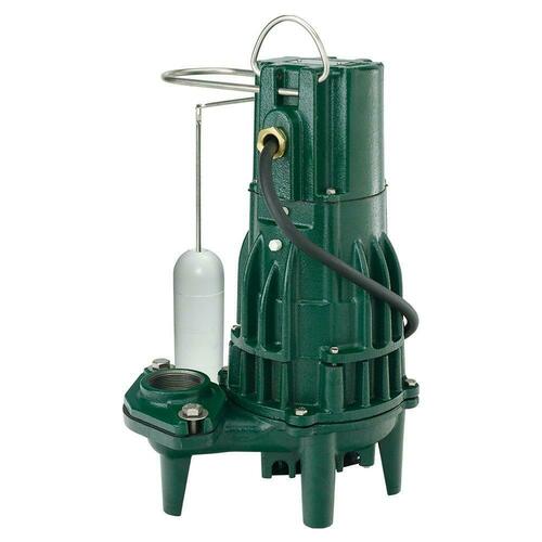 Zoeller 161-0001 1/2 HP 115V Automatic Cast Iron Effluent Pump