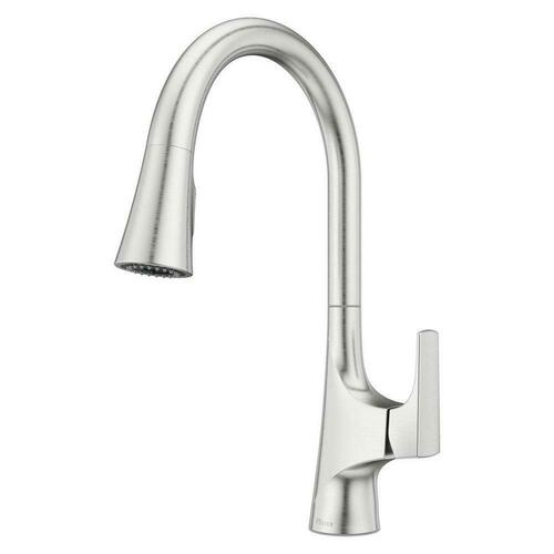 Pfister GT529-NRS Stainless Steel Single Handle Pull Down Kitchen Faucet