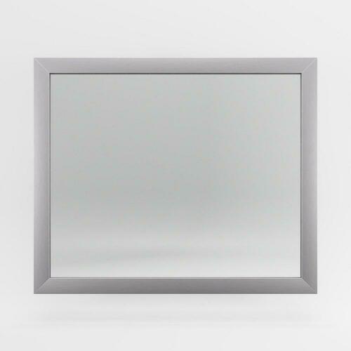 Rangaire FM3036CC2SNF Satin Nickel 30x36 Rectangular Framed Mirror