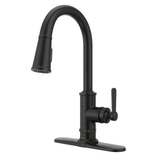 Pfister GT529-TDY Tuscan Bronze Single Handle Pull-Down Kitchen Faucet