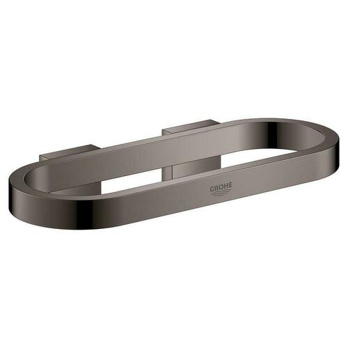 Grohe 41035A00 Hard Graphite Rectangular Closed Towel Ring
