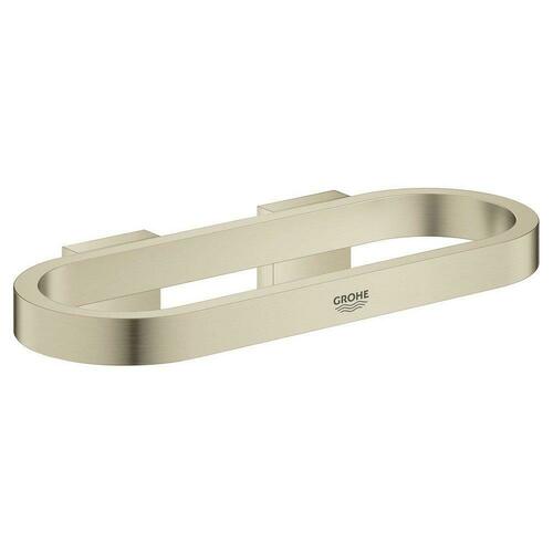 Grohe 41035EN0 Brushed Nickel Rectangular Closed Towel Ring