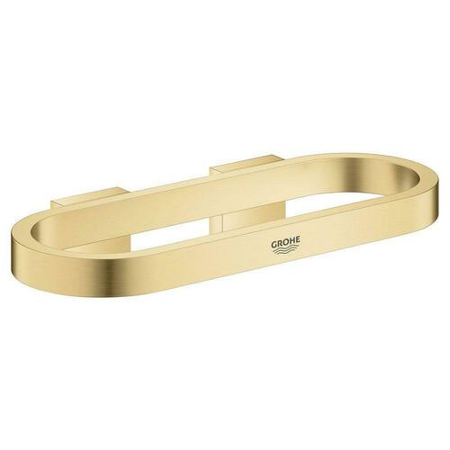 Grohe 41035GN0 Brushed Cool Sunrise Rectangular Closed Towel Ring