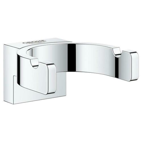 Grohe 41049000 StarLight Chrome 2-Hook Robe Hook