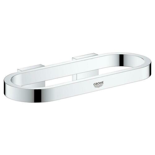 Grohe 41035000 StarLight Chrome Rectangular Closed Towel Ring
