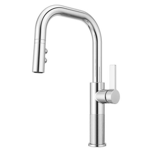 Pfister GT-529-MTC Polished Chrome Single Handle Pull Down Kitchen Faucet