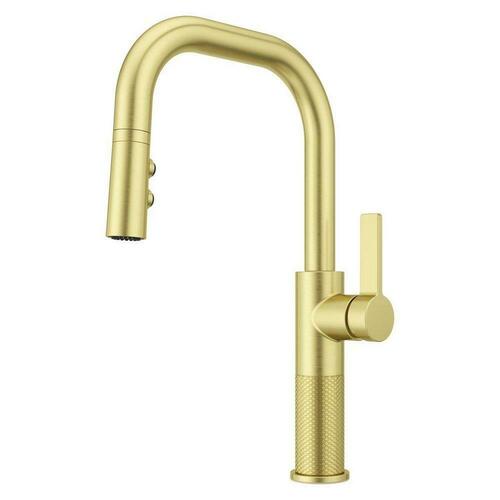 Pfister GT-529-MTBG Brushed Gold Single Handle Pull Down Kitchen Faucet