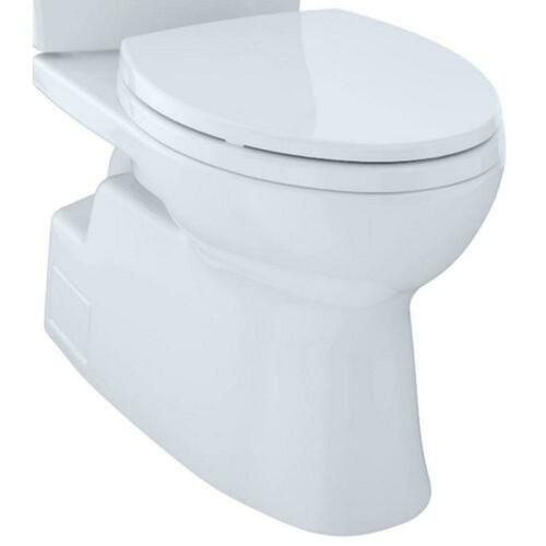 Toto CT474CUFGT40#01 Cotton Elongated Toilet Bowl