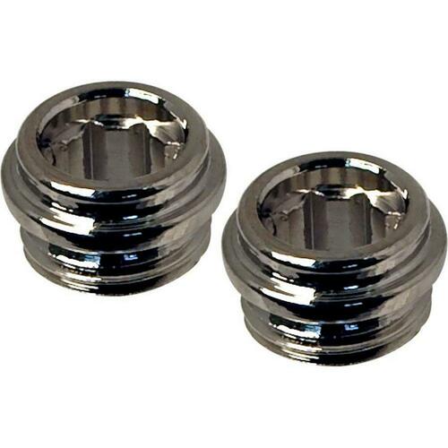 Lincoln Products 690510 970-510 1/2 x 20 Faucet Seat Polished Chrome 2-Pack