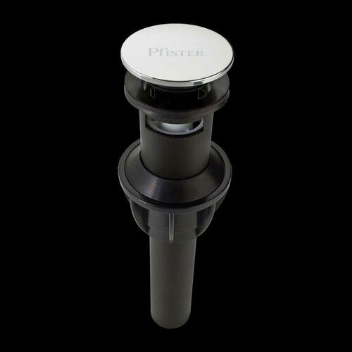 Pfister 972-097A Polished Chrome Bathroom Sink Drain, 2-3/16 x 4-17/32 in.