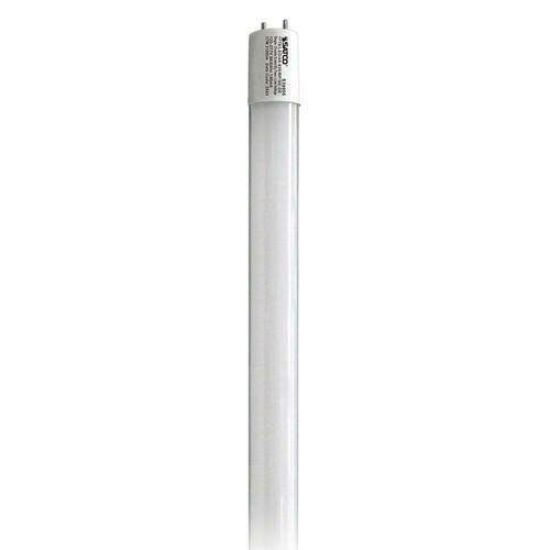 Satco S39905 17W 4Ft T8 LED Tube, 3500K, Medium Bi-Pin