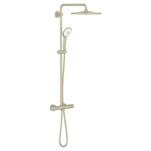 Grohe 26726EN0 Brushed Nickel Two Handle Multi-Function Shower System