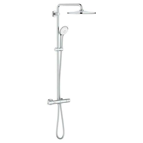 Grohe 26726000 Two-Handle Multi-Function Shower System, StarLight Chrome