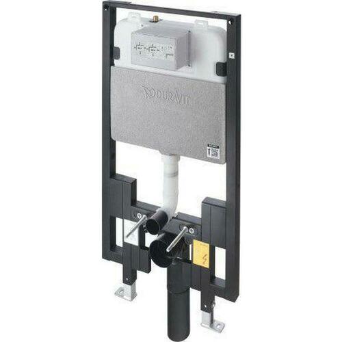 Duravit WD1022000090 White 0.8/1.6 GPF Tank and Carrier System