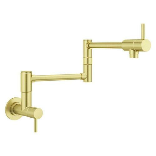 Pfister GT533-PFBG Brushed Gold Wall Mount Pot Filler