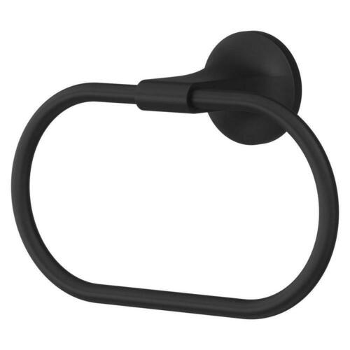 Pfister BRB-PFM0B Matte Black Elongated Oval Closed Towel Ring