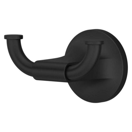 Pfister BRH-PFM0B Matte Black 2-Hook Robe Hook