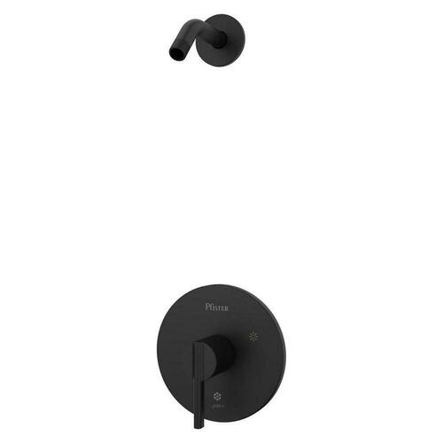 Pfister R89-7BIB Matte Black Single Handle Shower Faucet Trim Only