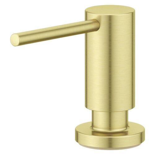 Pfister KSD-MDRBG Brushed Gold 18 oz. Kitchen Soap Dispenser - 3-7/16 in.