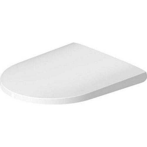 Duravit 0021690000 White Elongated Closed Front Toilet Seat with Cover