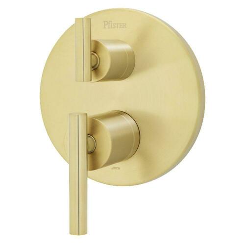 Pfister R89-SNCBG Brushed Gold Two Handle Thermostatic Valve Trim