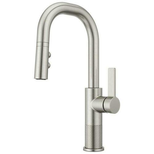 Pfister GT572-MTS Stainless Steel Single Handle Pull Down Bar Faucet