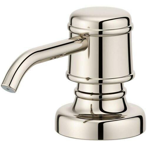 Pfister KSD-TDD 16 oz. Kitchen Soap Dispenser - Polished Nickel, 2-11/16 in.