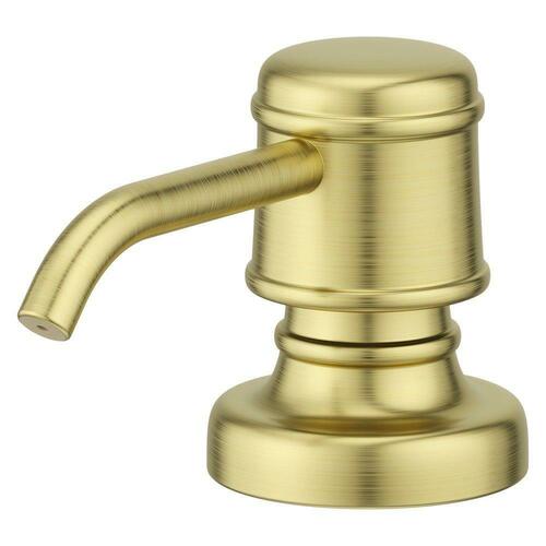Pfister KSD-TDBG Brushed Gold 16 oz. Kitchen Soap Dispenser - 13-1/16 in.