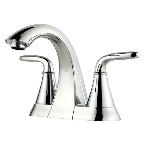 Pfister LG48-WF0C Polished Chrome Two Handle Centerset Bathroom Sink Faucet