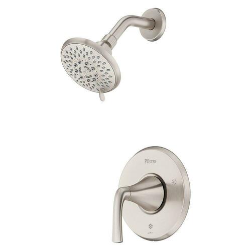 Pfister LG89-7MCAGS Brushed Nickel Single Handle Multi-Function Shower Faucet (Trim Only)